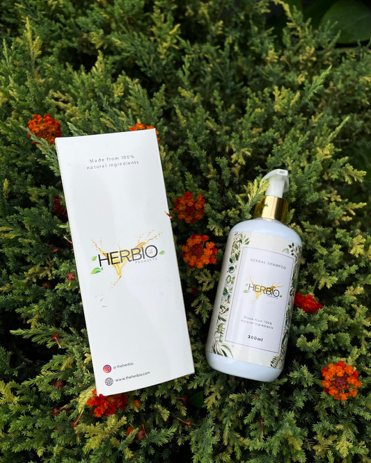 TheHerbio Herbal Shampoo – Gentle Cleanser for Strong & Healthy Hair